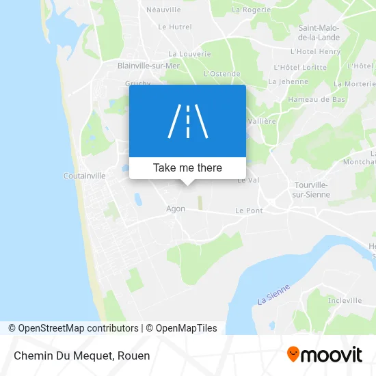 Chemin Du Mequet map