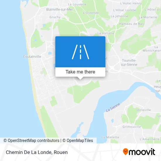 Chemin De La Londe map