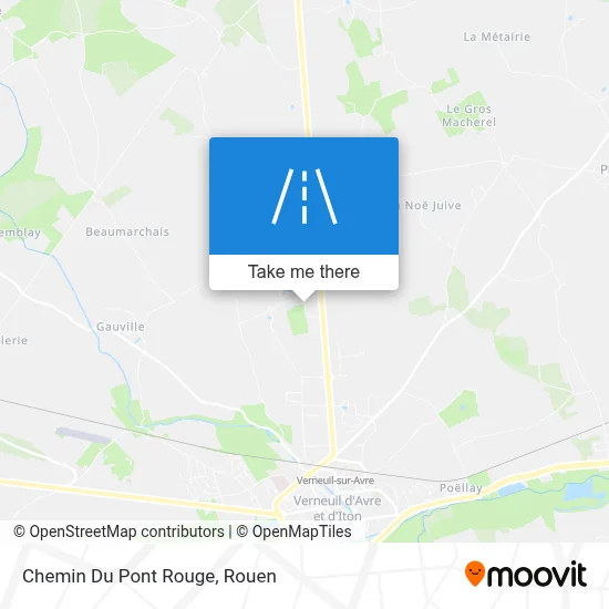 Chemin Du Pont Rouge map