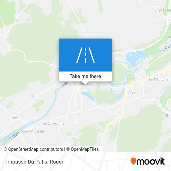 Impasse Du Patis map