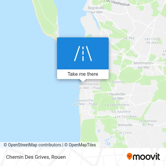 Chemin Des Grives map