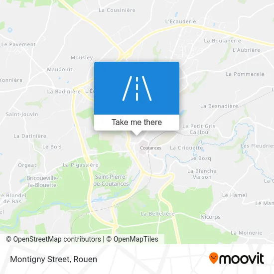 Rue Montigny map