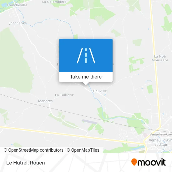 Le Hutrel map