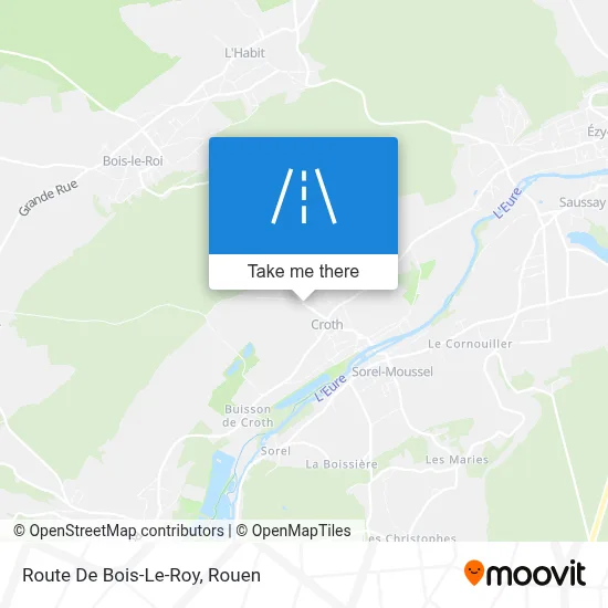 Route De Bois-Le-Roy map