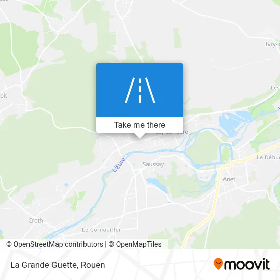 La Grande Guette map