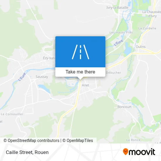 Mapa Rue De La Caille