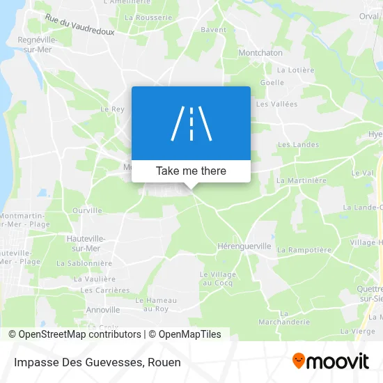 Impasse Des Guevesses map