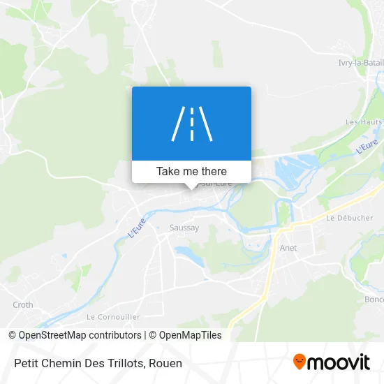 Petit Chemin Des Trillots map