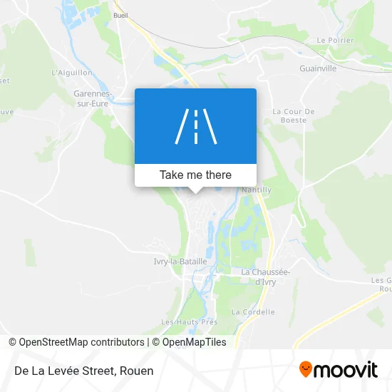 Rue De La Levée map