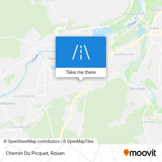 Chemin Du Picquet map