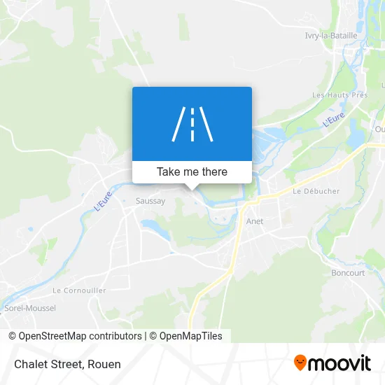 Rue Du Chalet map