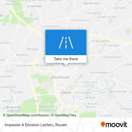 Impasse A Division Leclerc map