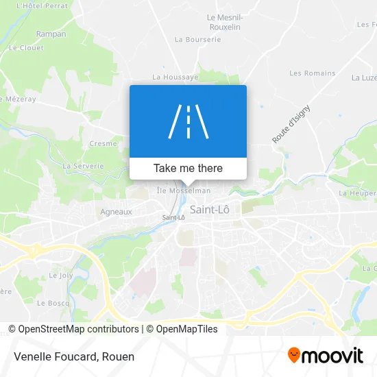 Venelle Foucard map