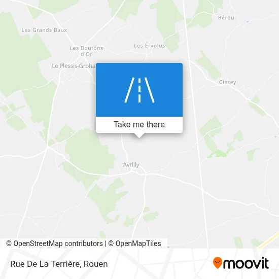 Rue De La Terrière map