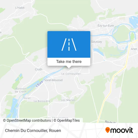 Chemin Du Cornouiller map