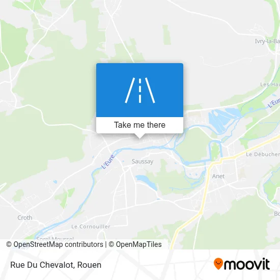 Mapa Rue Du Chevalot