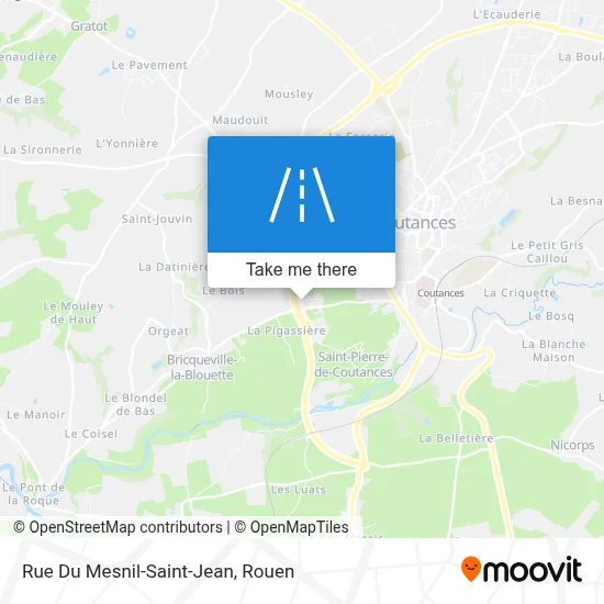 Rue Du Mesnil-Saint-Jean map