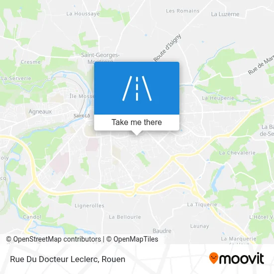 Rue Du Docteur Leclerc map