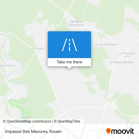 Impasse Des Masures map