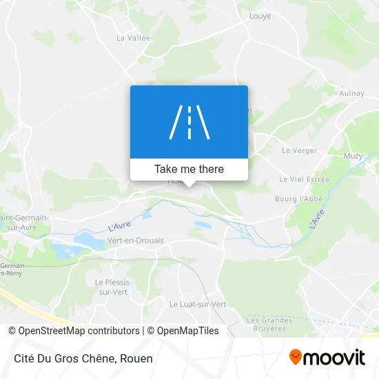 Cité Du Gros Chêne map
