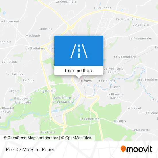 Rue De Morville map