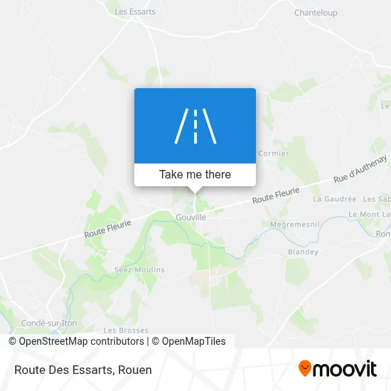 Route Des Essarts map