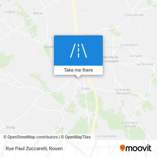Rue Paul Zuccarelli map