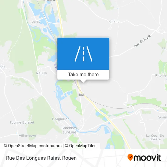 Rue Des Longues Raies map