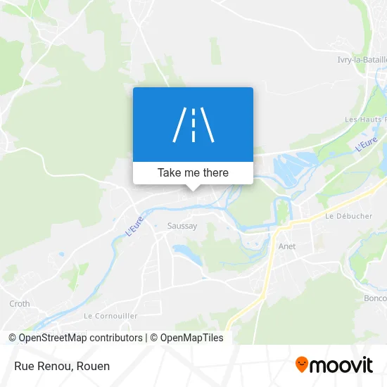 Rue Renou map
