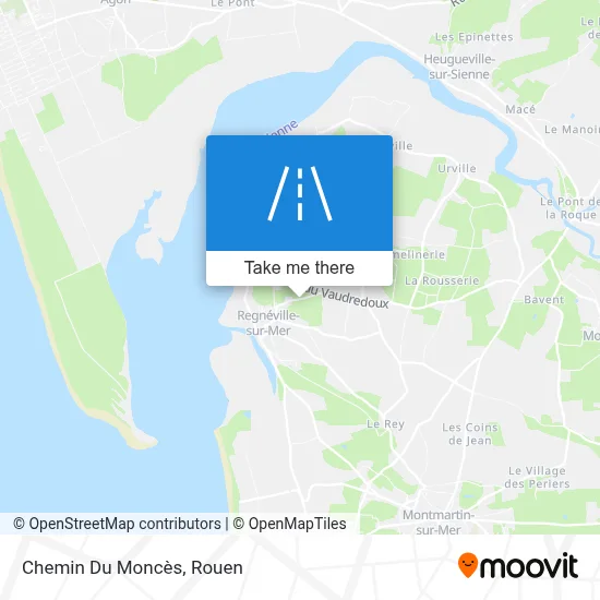 Chemin Du Moncès map
