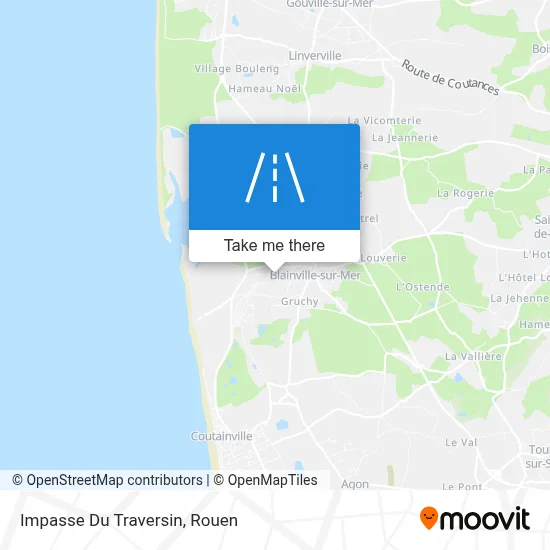 Impasse Du Traversin map