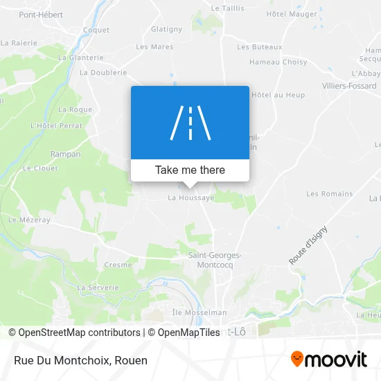 Rue Du Montchoix map