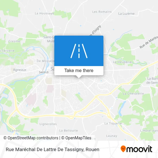 Rue Maréchal De Lattre De Tassigny map
