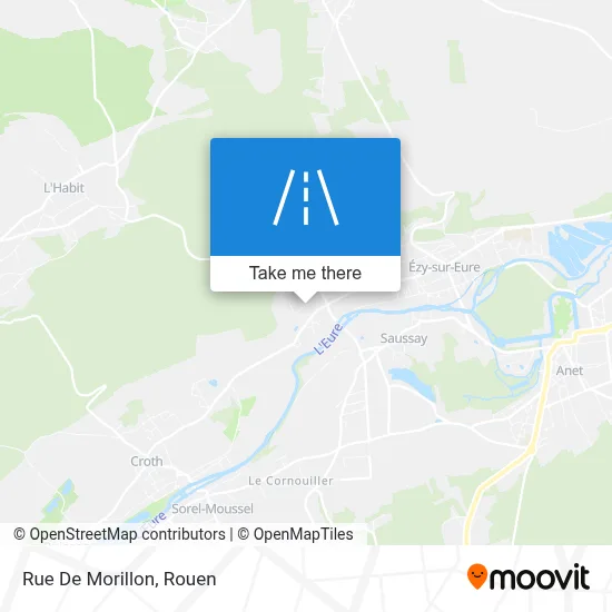Rue De Morillon map