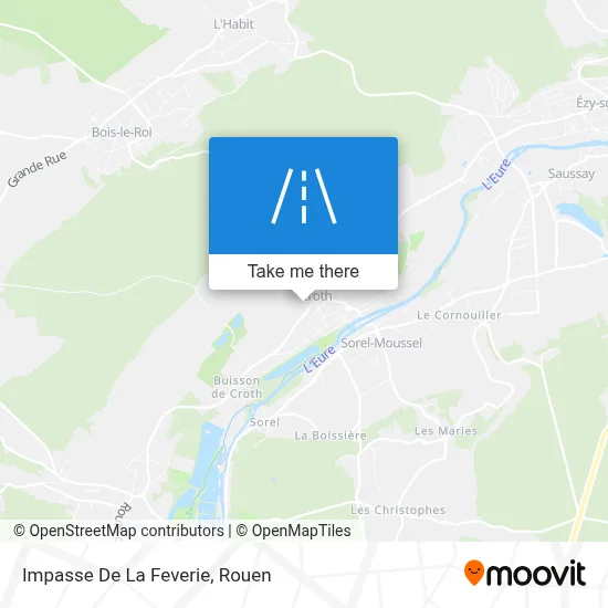 Impasse De La Feverie map