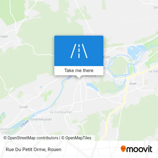Rue Du Petit Orme map