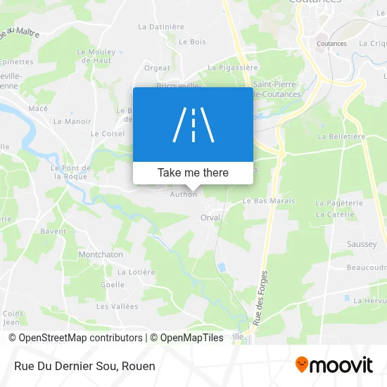 Rue Du Dernier Sou map