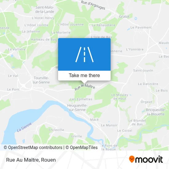 Rue Au Maître map