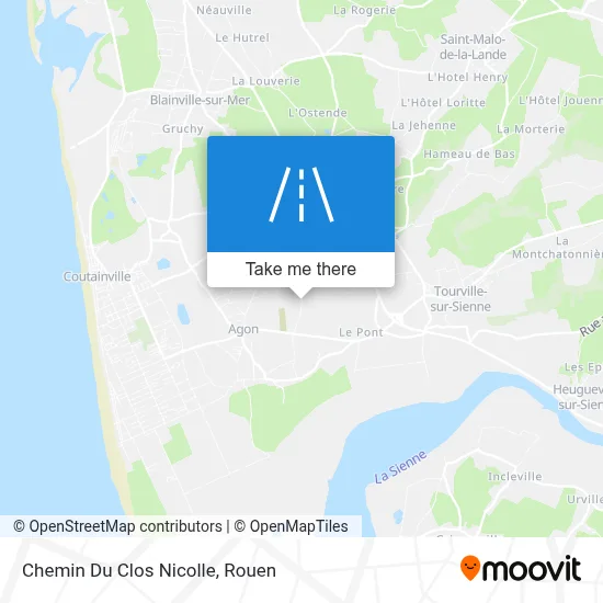Chemin Du Clos Nicolle map