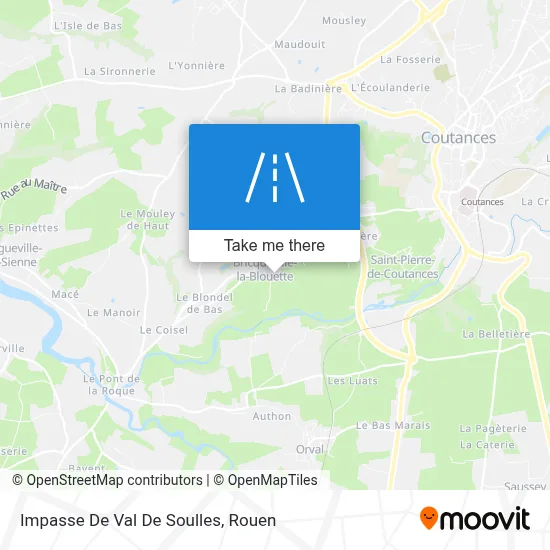 Impasse De Val De Soulles map