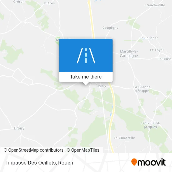 Impasse Des Oeillets map