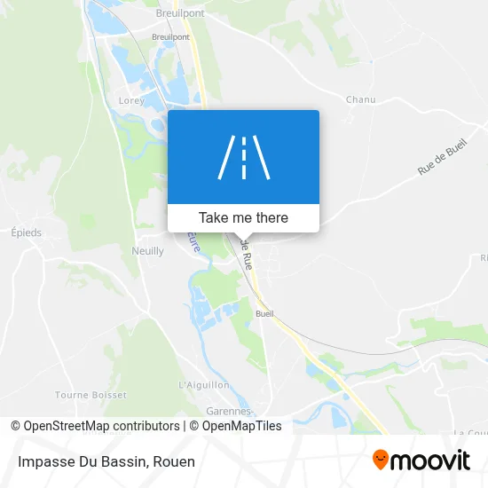 Impasse Du Bassin map