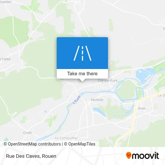 Rue Des Caves map