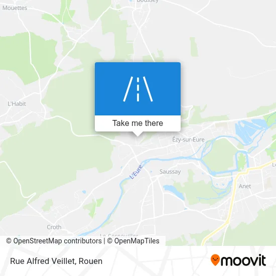 Rue Alfred Veillet map