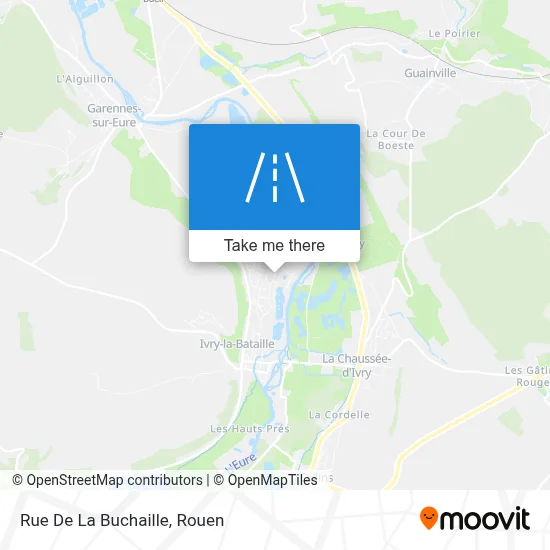 Rue De La Buchaille map