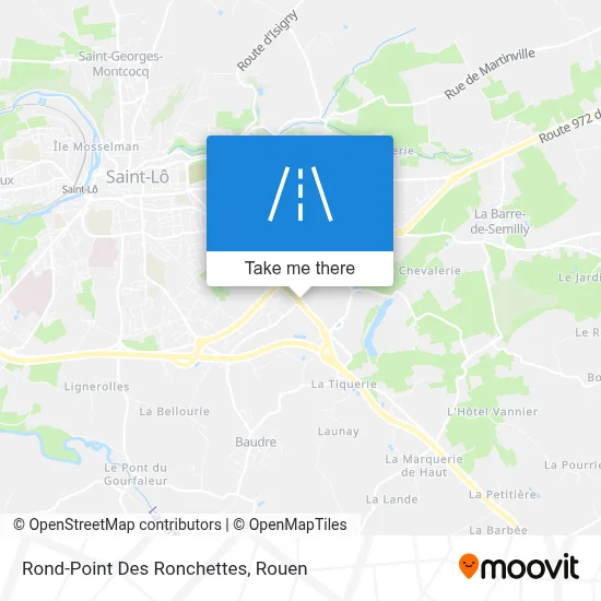 Rond-Point Des Ronchettes map