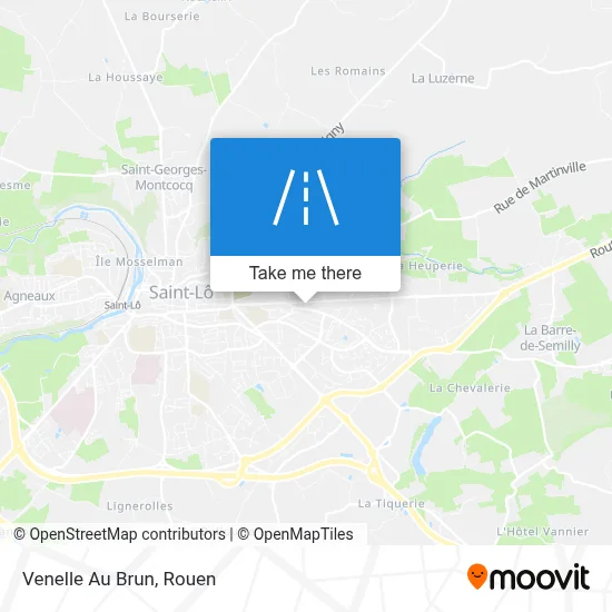 Venelle Au Brun map