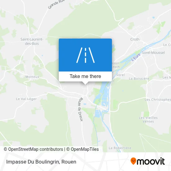 Impasse Du Boulingrin map