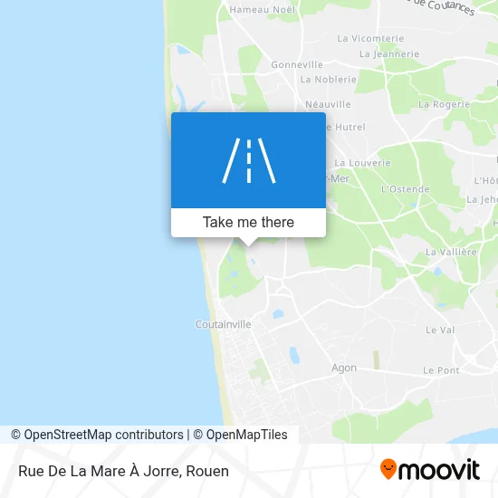 Rue De La Mare À Jorre map