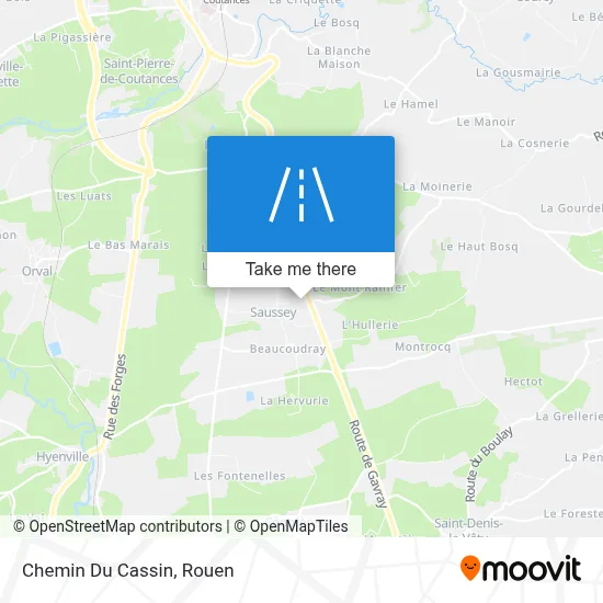 Chemin Du Cassin map